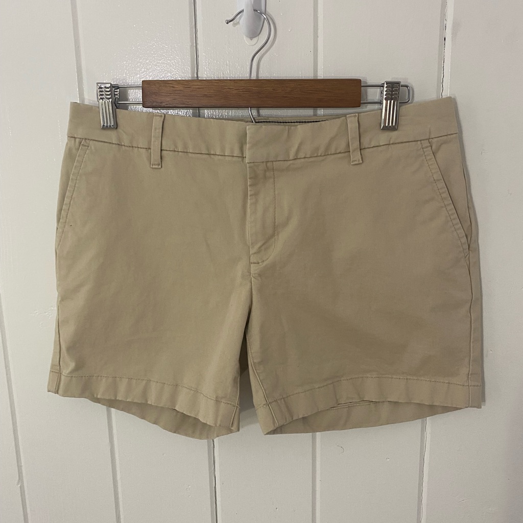 Tommy Hilfiger Khaki Cotton Shorts